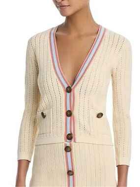 L'Agence Irvin Pointelle Cardigan
